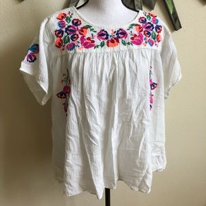 Floral blouse!